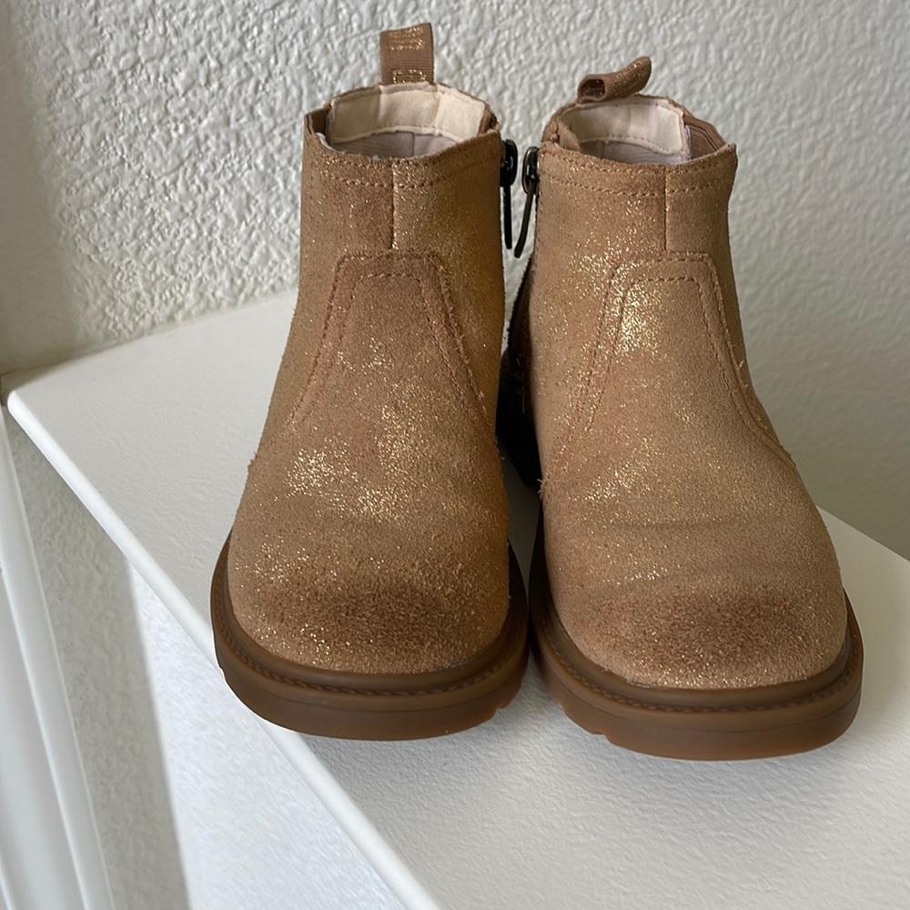 Ugg kids metallic boots